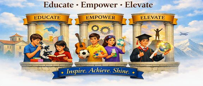 Educate, Empower, Elevate - Inspire. Achieve. Shine.